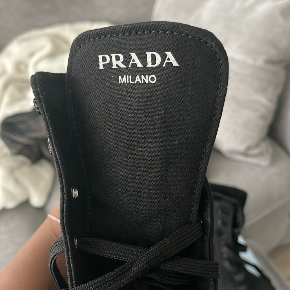 Prada Denim Boots - Picture 4 of 5
